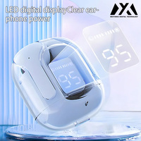 Air31-Wireless Bluetooth headphones with LED power display, mini crystal in-ear headphones, built-in microphone, sports headphon