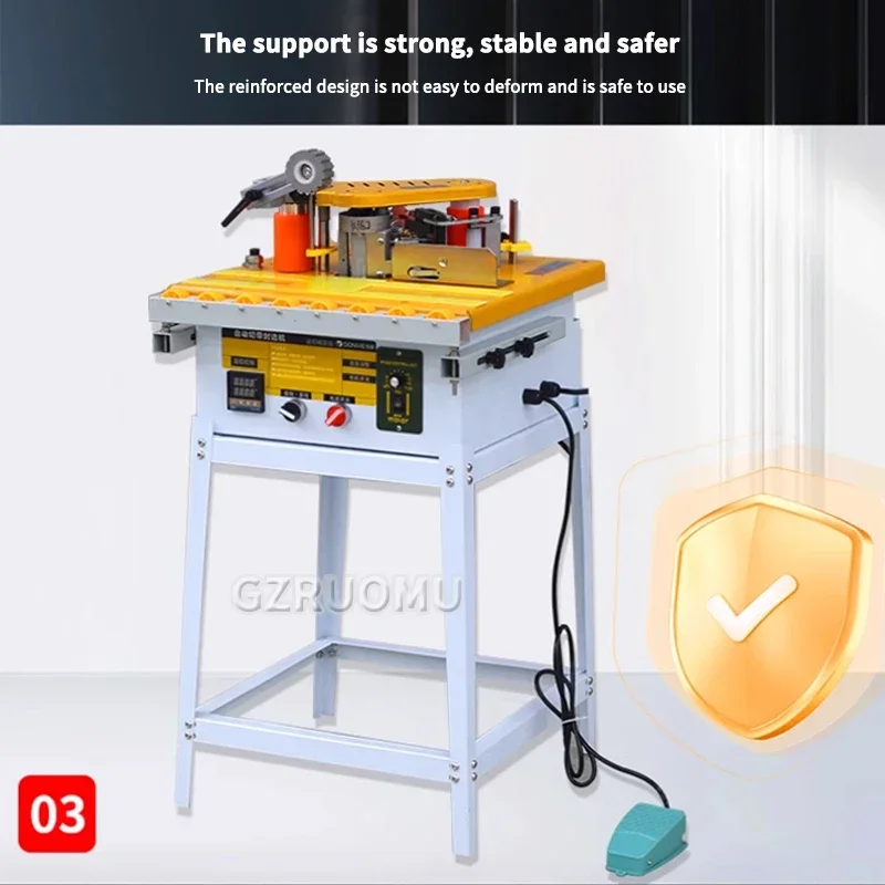 ماكينة ربط النجارة المحمولة بقوة 220 فولت مزدوجة الجانب لآلات الألواح الخشبية #4