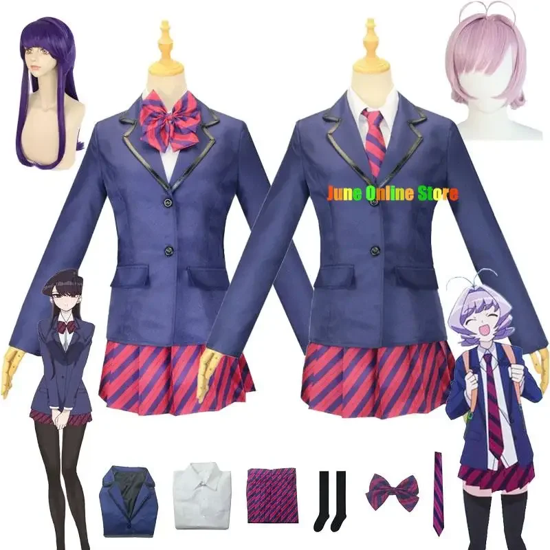 2025 New Anime Can't Communicate Shouko Najimi Osana Cosplay Costume Girls School Uniform Komi San Wa Comyushou Des AA