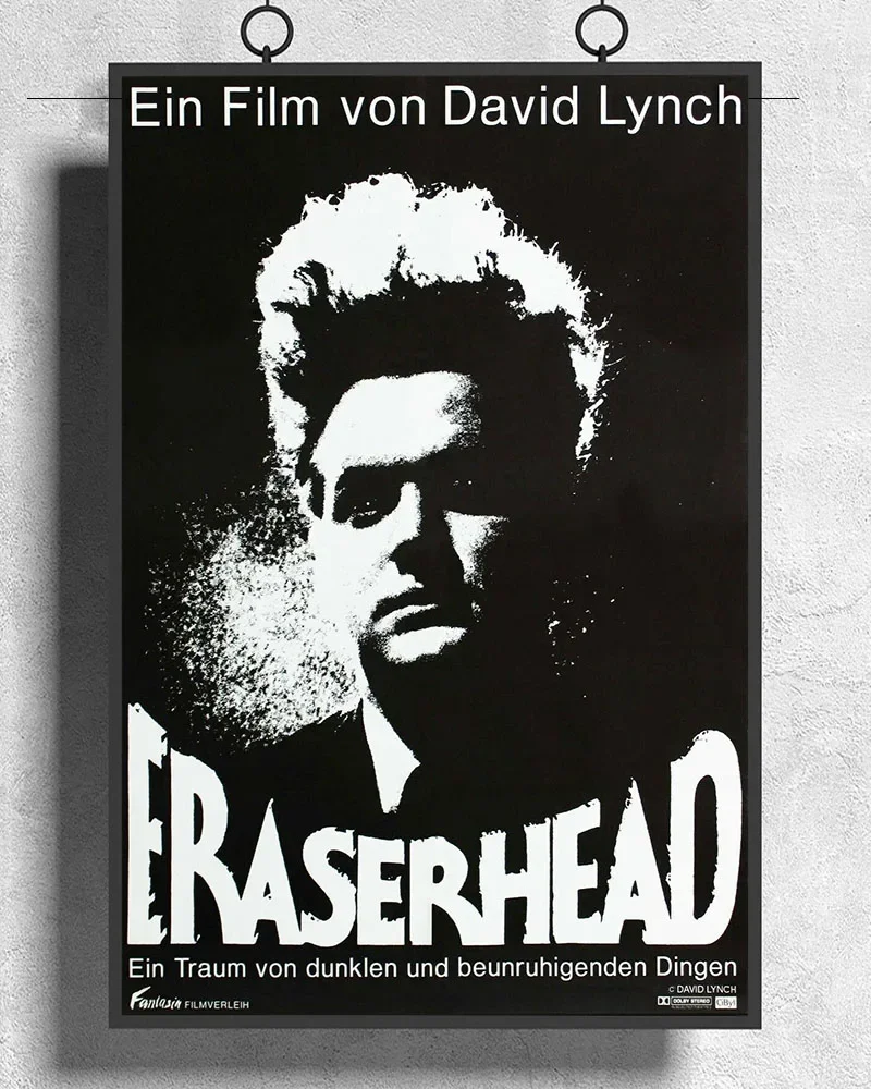 L256 ERASERHEAD Movie Horror Surreal David Lynch House Silk Fabric Poster Art Decor Indoor Painting Gift