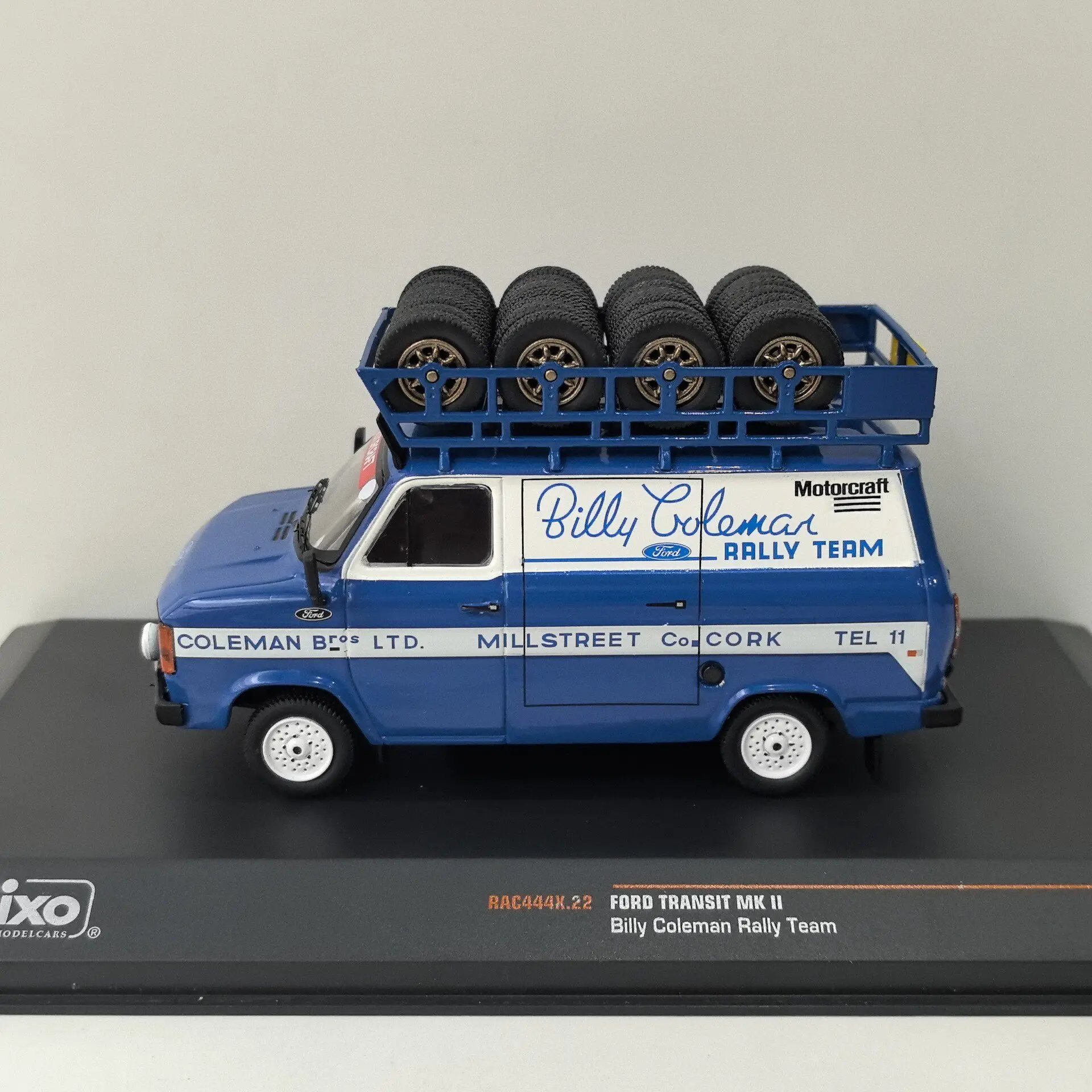 Diecast IXO 1/43 Scale FORD TRANSIT MKII K4 Alloy Car Model