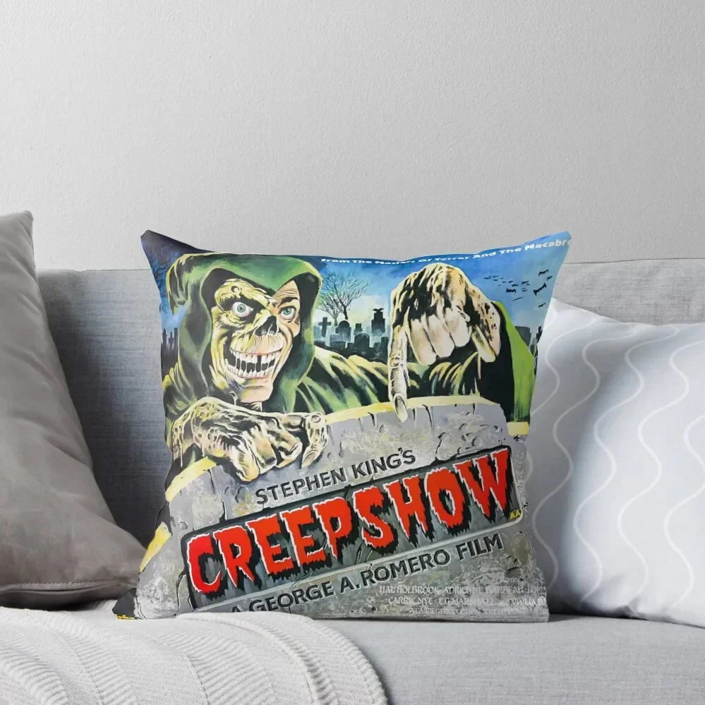 Creepshow Creep Throw Pillow Decorative Cushions christmas ornaments 2025 covers for pillows pillow