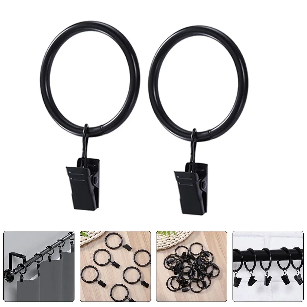20/40 قطعة حلقات ستائر رومانية - مراجعة Curtain Rods وسعره
