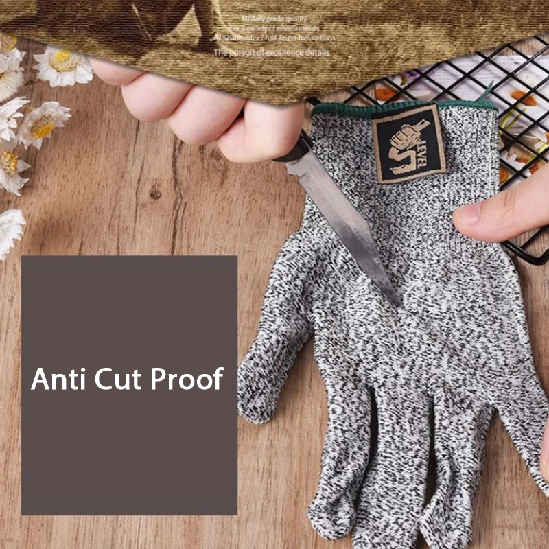 Anti-cut Anti-cut Gloves HPPE Amazon Export Hand Protective Supplies Gardening Garden Labor Protection Gloves