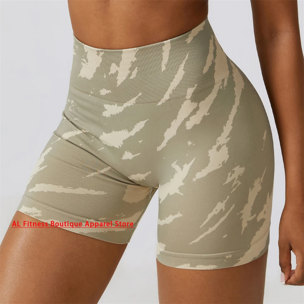 2024 Summer Women Sporty Shorts New Style Workout Women\'s Yoga Clothing Workout Fitness Outfit Sportwear Woman Gym Shorts