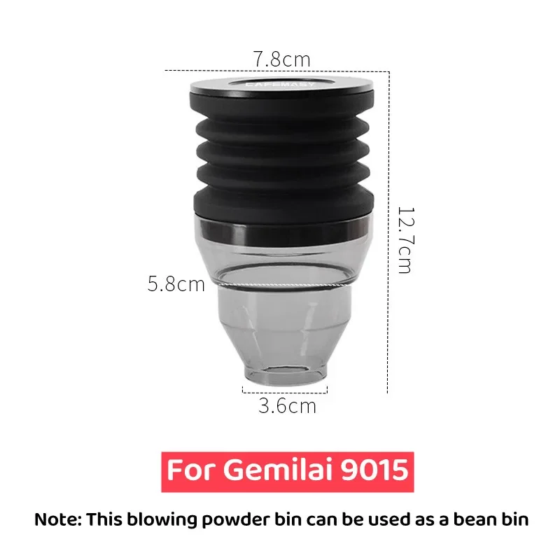 Coffee Grinder Single Dose Hopper Cleaning Tool For Gemilai 9015/9012/JX600/HC600/AMALFI A80/La San Marco SM 92/Compak F10 Fresh