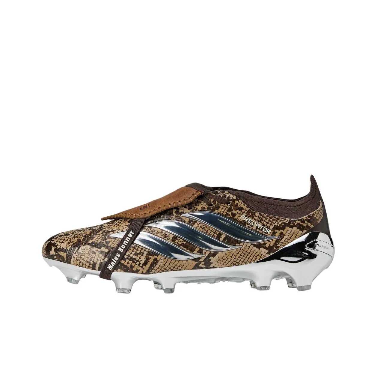 Adidas x Wales Bonner PREDATOR ELITE Soccer Shoes Unisex Brown Black JR4430