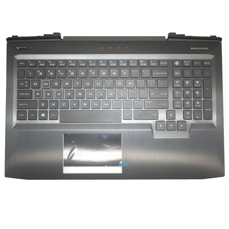 

S+ New L20535-001 Palmrest Upper Case US Keyboard TP For HP OMEN 15-CE 46G3ATATP40
