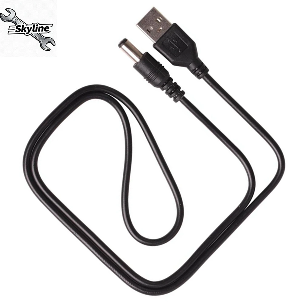 Adapter  to 5,5mm, 5 V USB + DC cable (5,5x2,1mm)