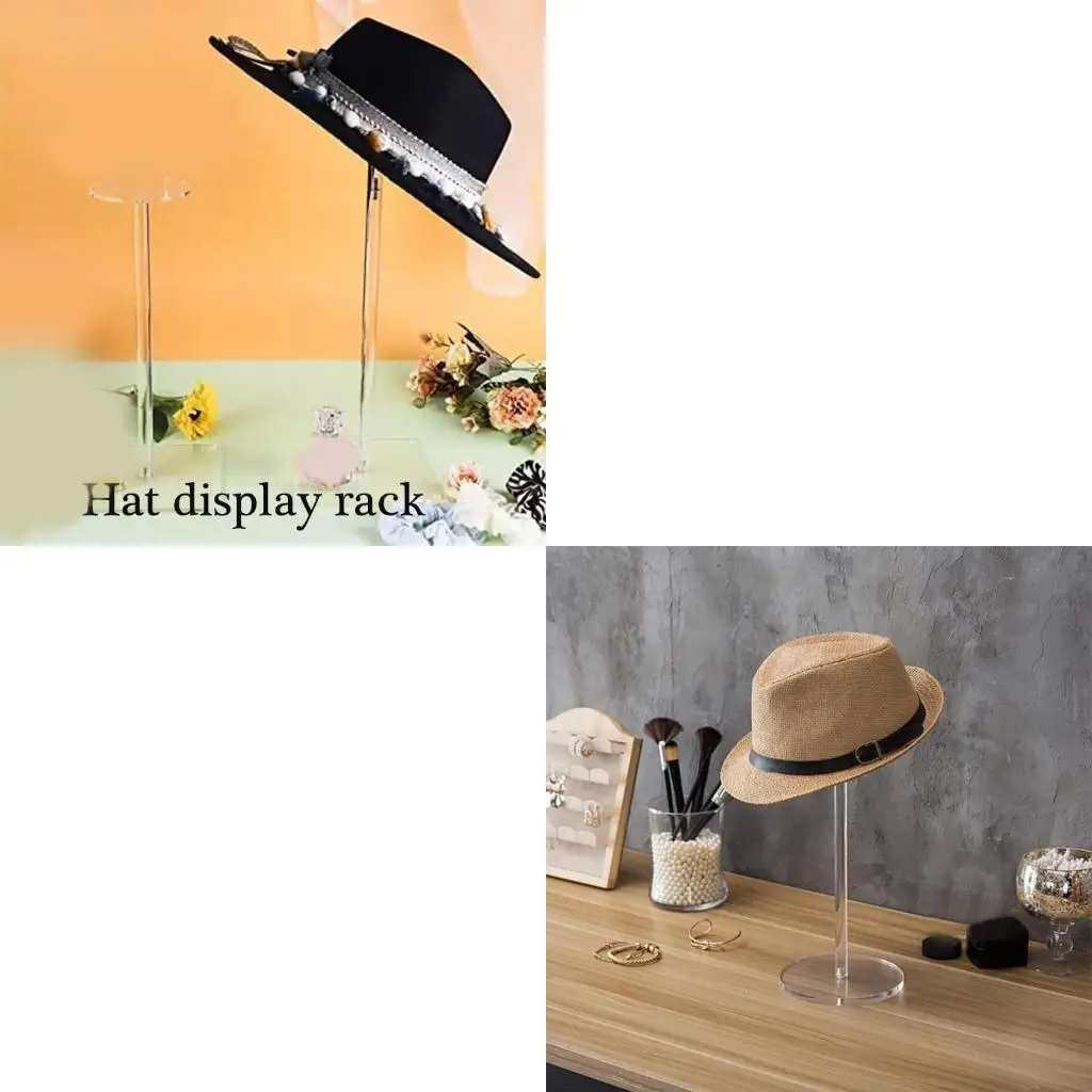 

Прочный акриловый держатель для шляп и париков, портативный аксессуар для витрин розничной торговли