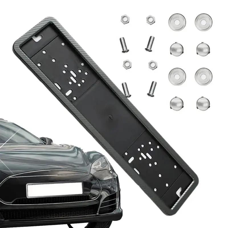 

Рамка для Крепления номерного знака европейского стандарта, держатель для номерного знака автомобиля из нержавеющей стали, держатель для номерного знака автомобиля для европейского номерного знака