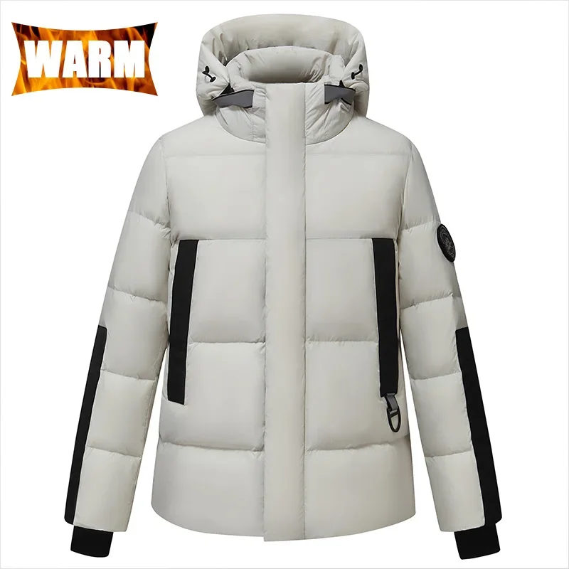 Winter Down Jacket Women Windbreaker Jacket Unisex Down Coat Warm Parka Fashion Hooded Thick Winter Coat Casual Men Winter Coats