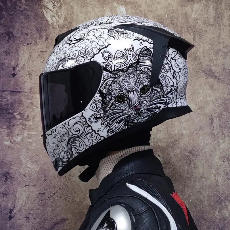 

Motorcycle Racing Helmet Full Face Moto Helmets Safety Riding Scooter Motorbike Motorcycle Accessories