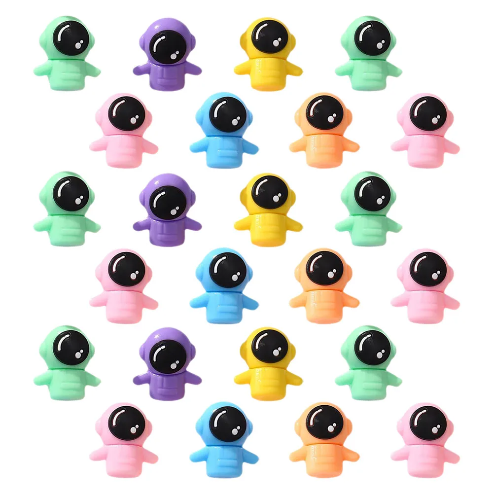 

20 Pcs Cartoon Eraser Mini Astronaut School Supplies PVC Creative Erasers Portable Size Clean Erasing Vibrant Colors Student