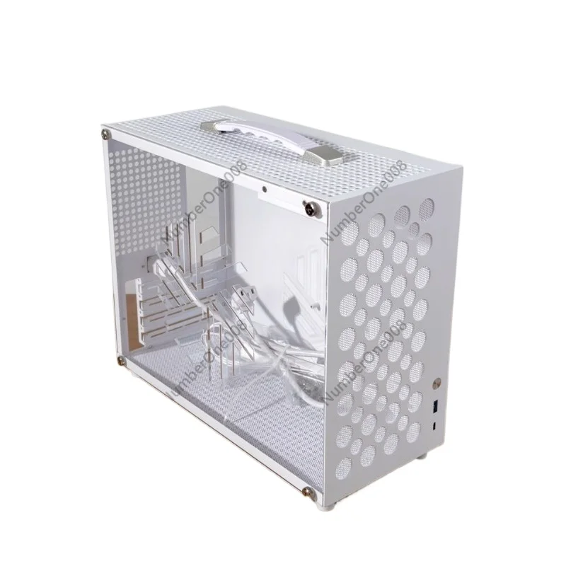

Акриловый корпус для мини-ПК Matx с открытой задней панелью - портативный компактный компьютерный корпус