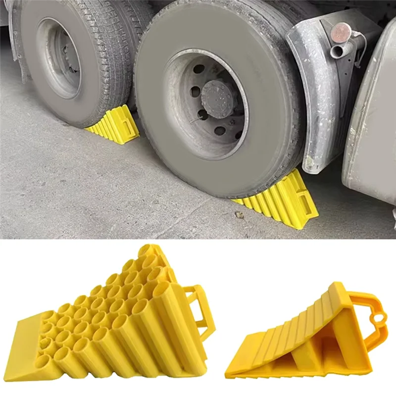 

AR-Wheel Chocks For Travel Trailers, Non Slip Heavy Duty Wheel Chock, Lightweight-Wheel Stoppers For Cars Campers Trucks