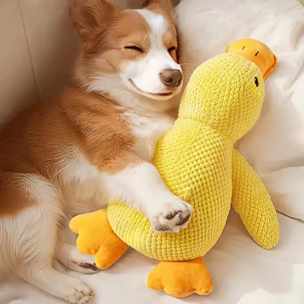 Plush Dog Toy,Duck Squeaky Dog Toys,Soft Puppy Toy for Small to Large Dogs,Relieve boredom and Sleep Companion,Dog Accessories