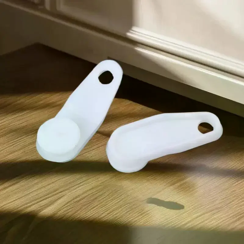 

Прочные белые пластиковые крючки для штор, простые в установке, 50 шт., отлично подходят для драпировок в спальне