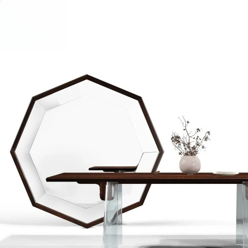 

Simple and modern long table tea table villa clubhouse tea room simple and elegant tea table