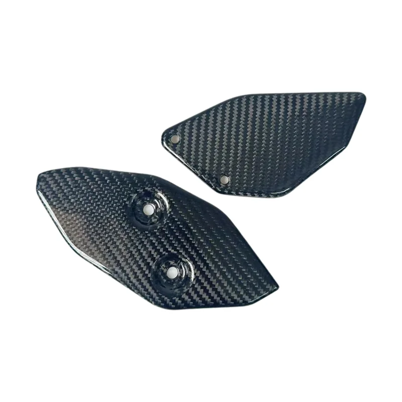 BB-القدم دواسة كعب الحرس ألياف الكربون دراجة نارية الملحقات ل R3 R25 2019-2025