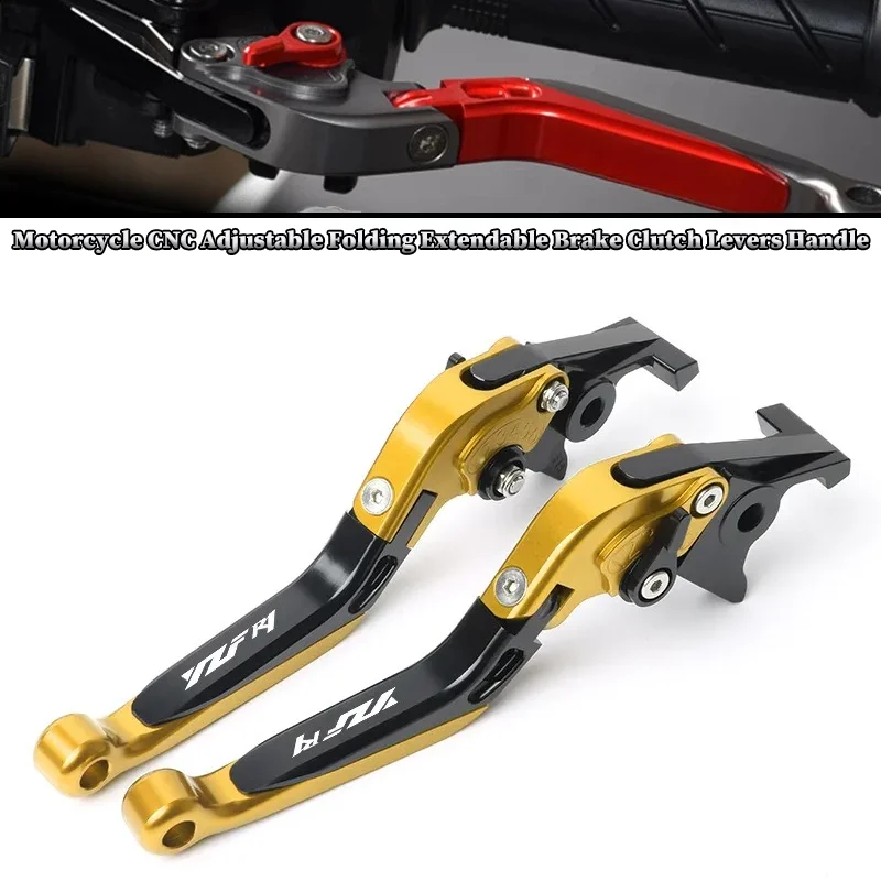 

Motorcycle CNC Adjustable Folding Extendable Brake Clutch Levers Handle For YAMAHA YZF-R1 YZFR1 2002-2003