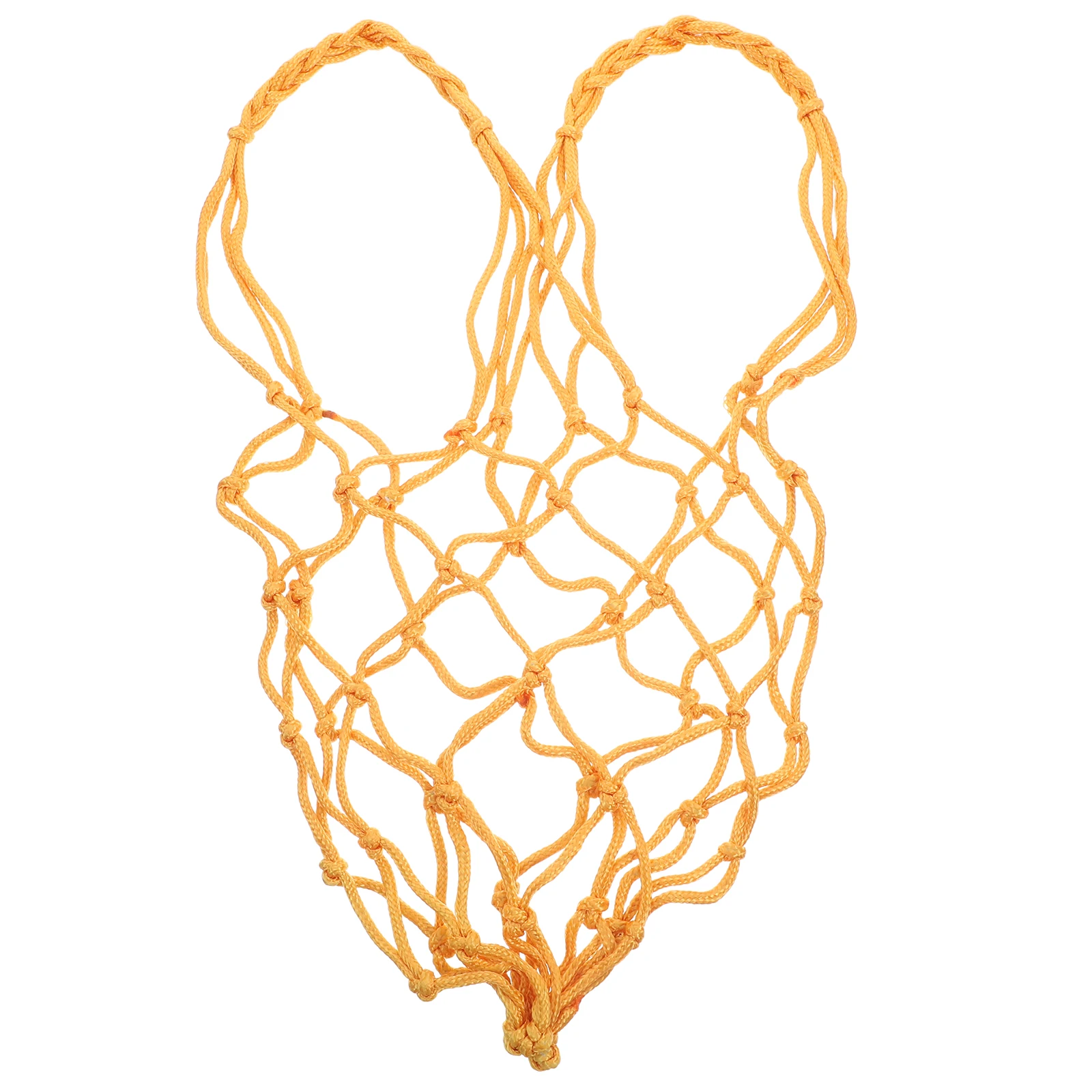 

Livestock Feeding Mesh Bag Durable Nylon Large Horse Feeder Woven Storage Vegetable Container Poultry Food Supply