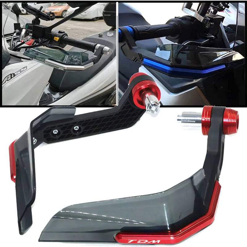 ل TDM850 TDM900 TDM 900 850 1991-2002 دراجة نارية Handguard درع قفازات واقية لليد حامي الزجاج الأمامي لياماها TDM850 TD
