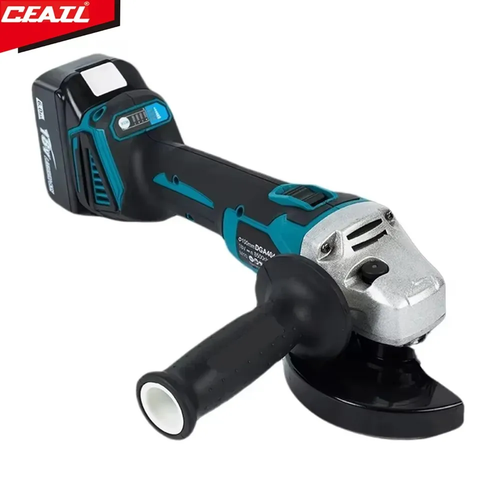 

DGA402For Makita 18V 125mm brushed lithium electric Angle grinder rechargeable cutting machine High-power polishing machine