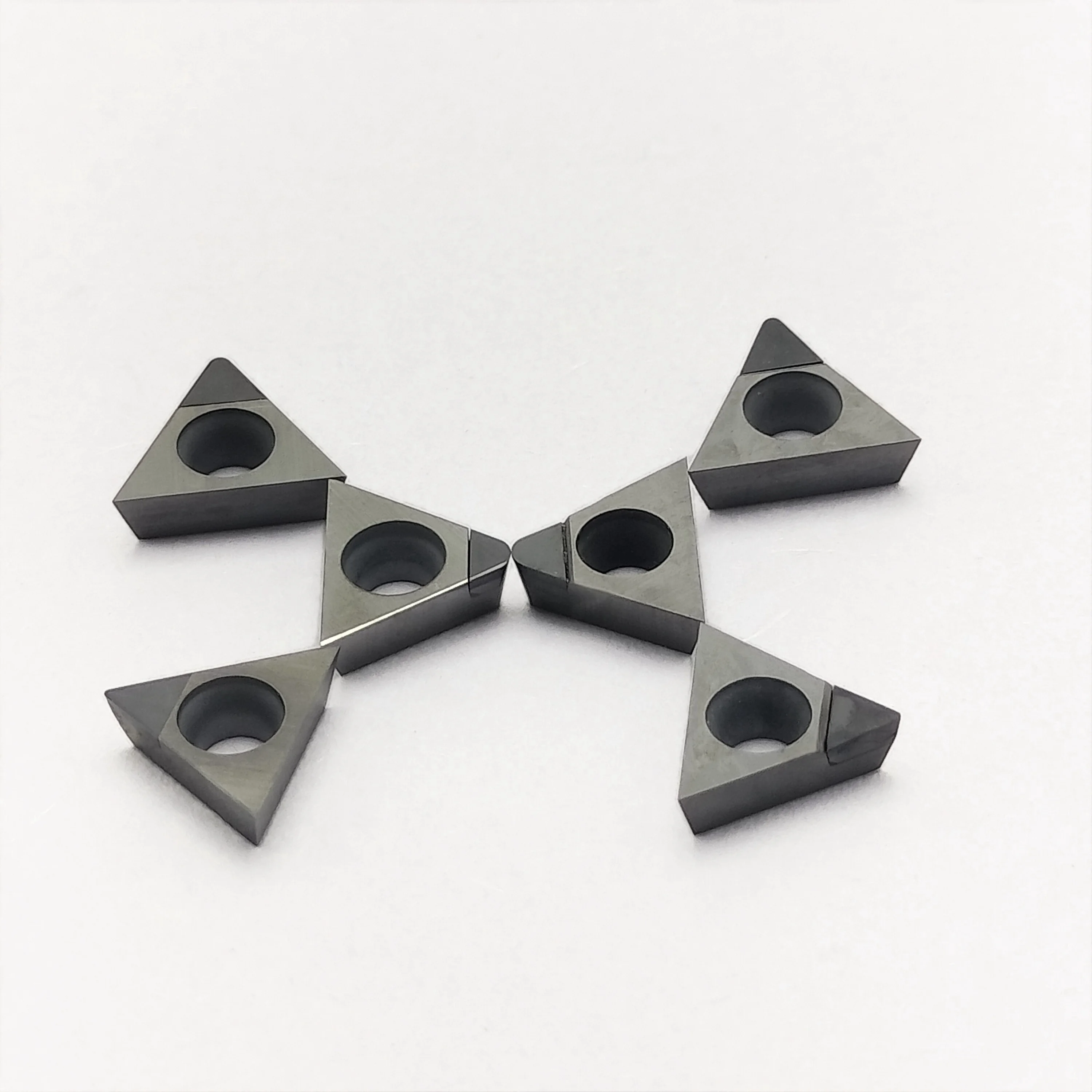 TPGH080202 04 08 PCD Internal hole boring tool for aluminum copper CBN CNC TPGH Lathe Diamond Inserts CNC Lathe Cutting Tools