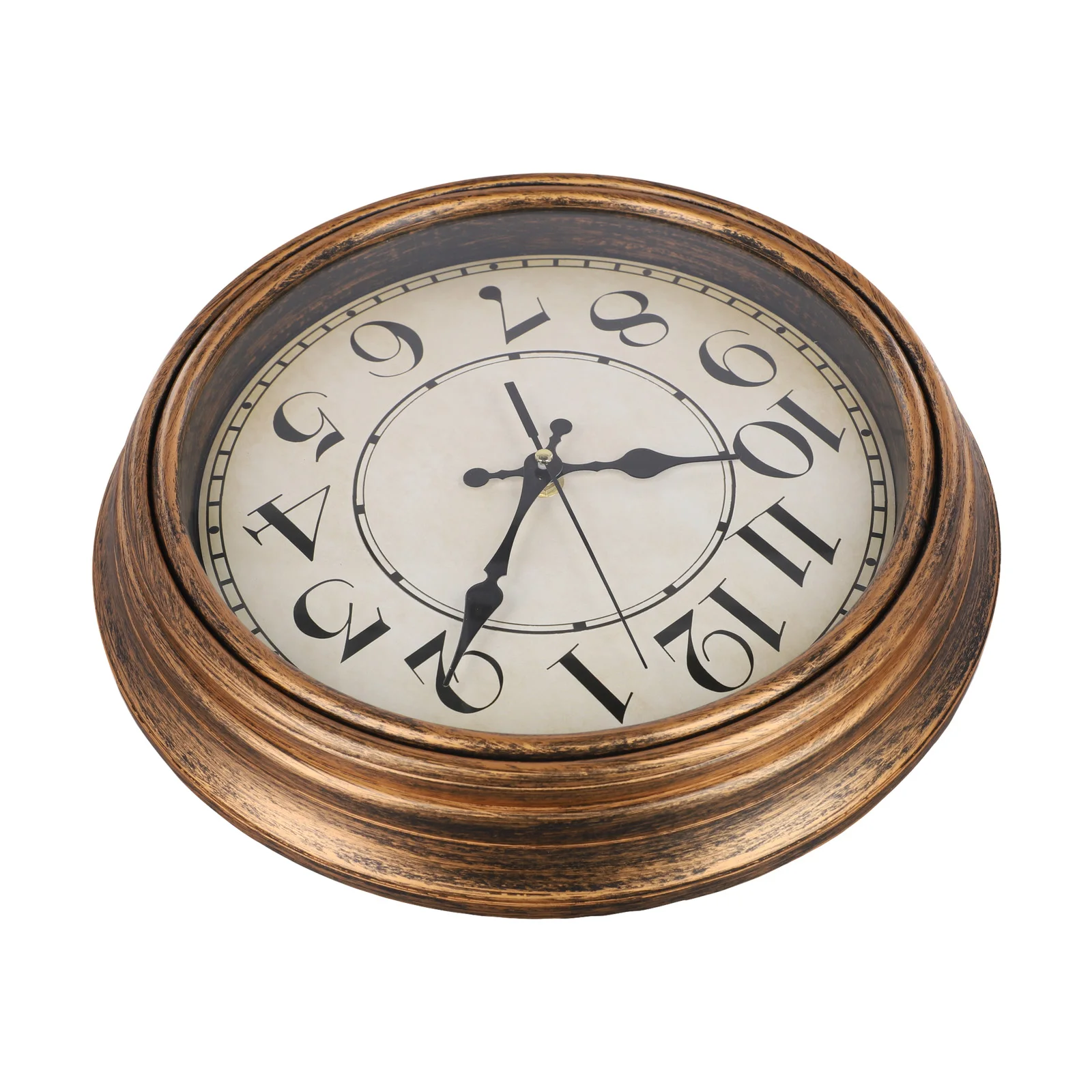 Terrasse mit antikem Bronze-Finish, geräuschloser Zeitmessung, elegantes Design, genaue Zeitmessung und stilvoll, einfach zu bedienen