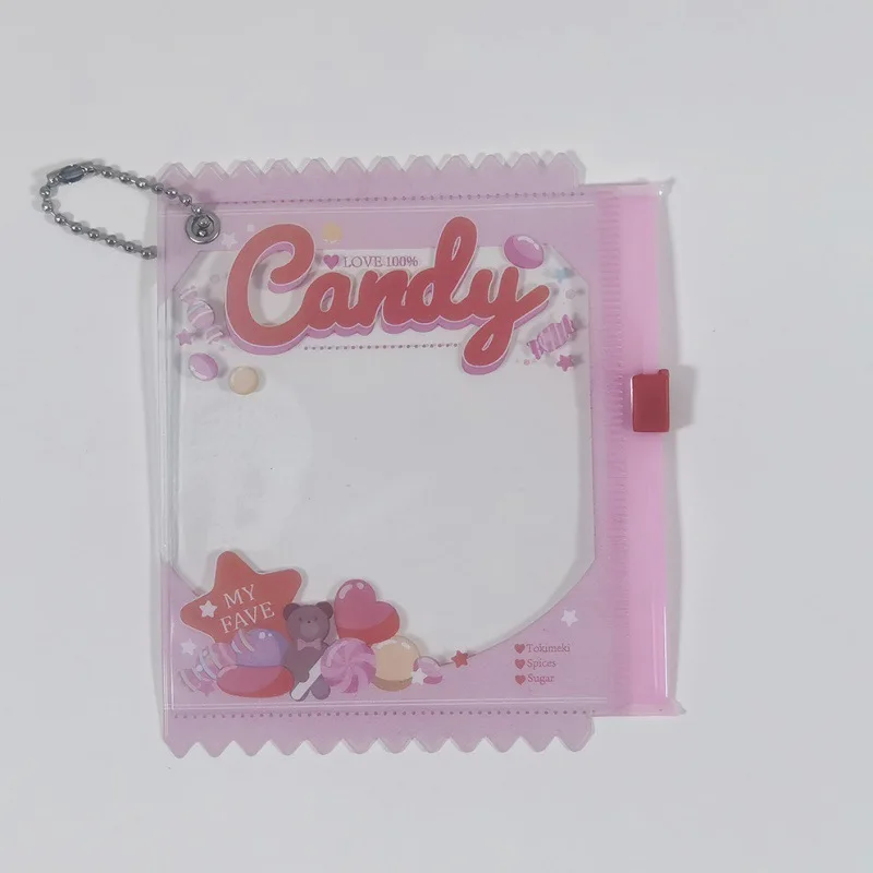 5 candy bags, props, badges, storage display bags, pendant protective cases, card bags