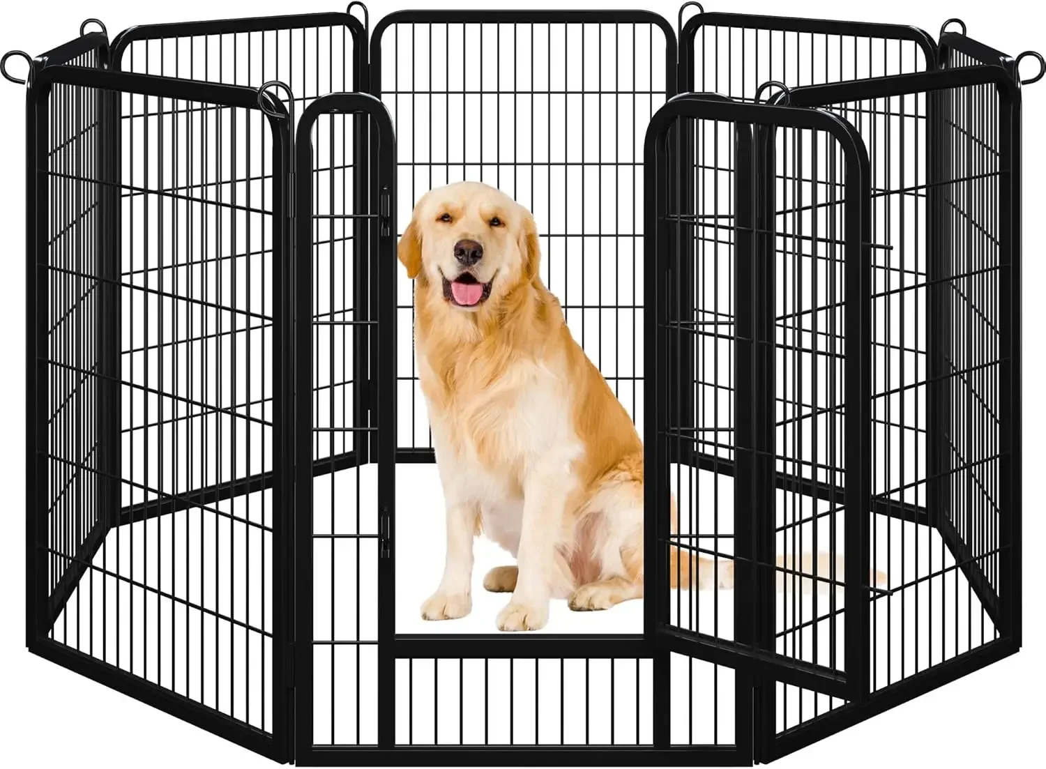 Dog Playpen Outdoor, 8 Panel Fence 40