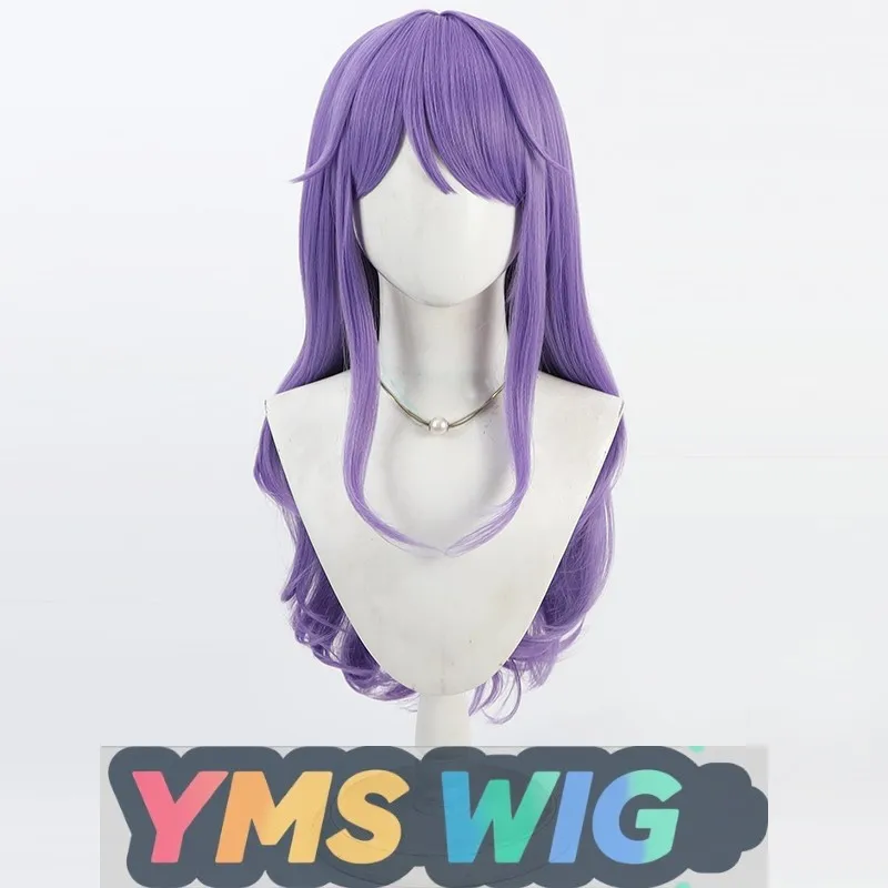 [YMS WIG] All The Scum Men Love Me Su Luxia Peruca Cosplay Roxa Encaracolada