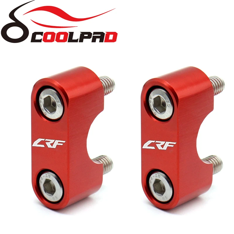 Handlebar Clamp Covers For HONDA CRF250L CRF300L/RALLY CRF250R CRF 250 RX/X/F/M 250X Motorcycle Bar Mount Riser Clamping Cap