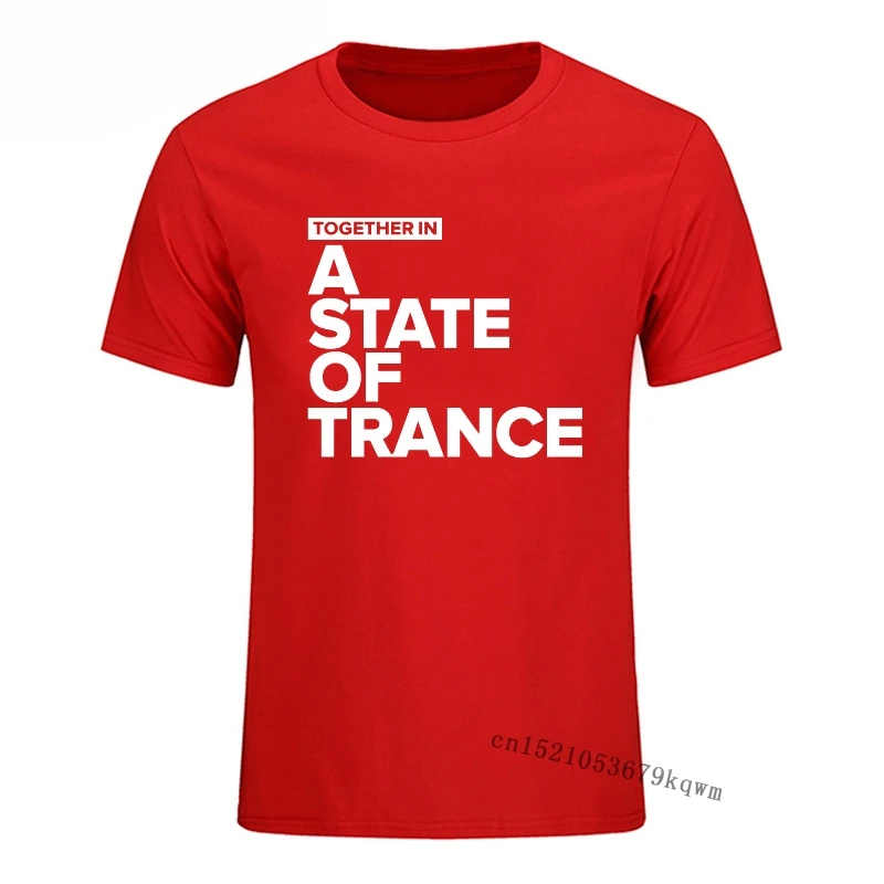 Together In A State of Trance Men T Shirt Round Collar Casual Hip Hop Printed Top Tee Europe Plus Size Sweatshirt