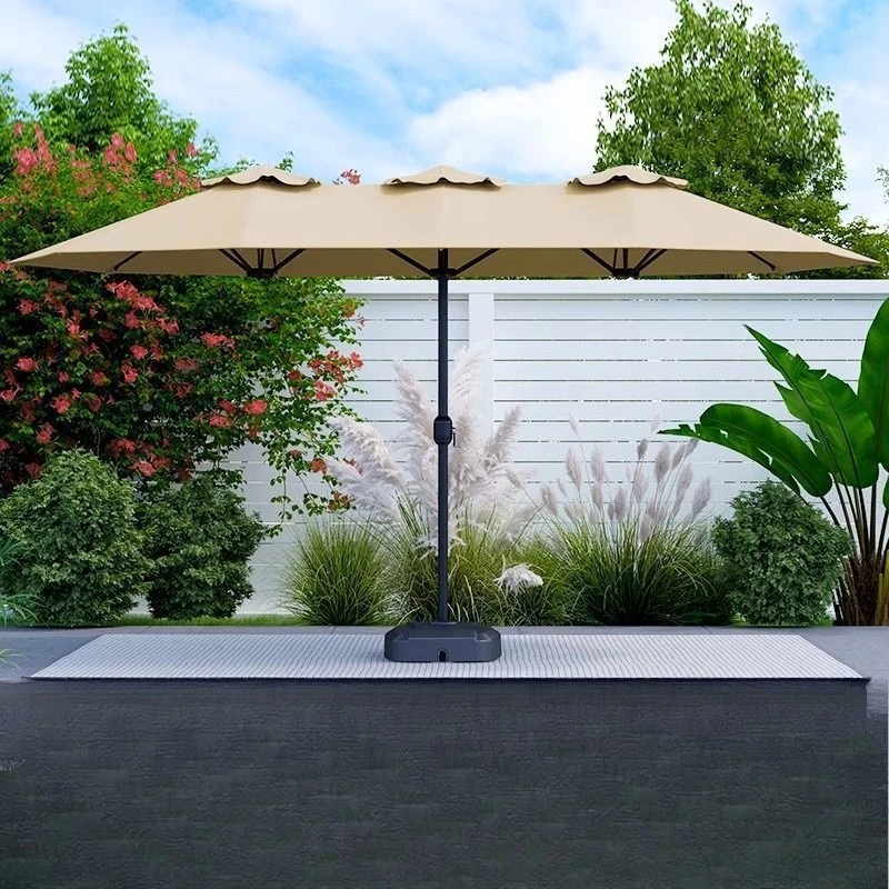 

Outdoor parasol, garden stall outdoor solar umbrella