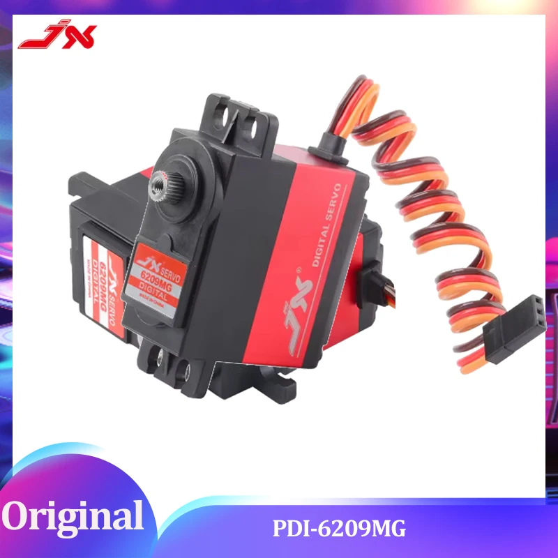 JX PDI-6209MG أجهزة روبوتية - عزم دوران 9 كجم · سم، 0.12 ثانية/60 °   الاستجابة، IP67 لأذرع الأتمتة الصناعية