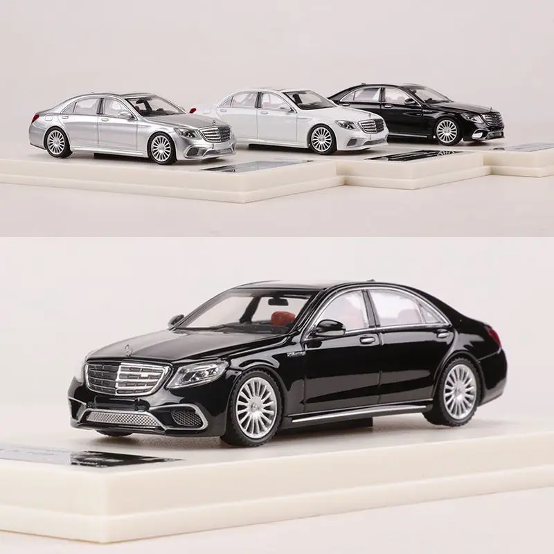 fine works 1/64 Mercedes-Benz S65 AMG W222 simulation alloy car model