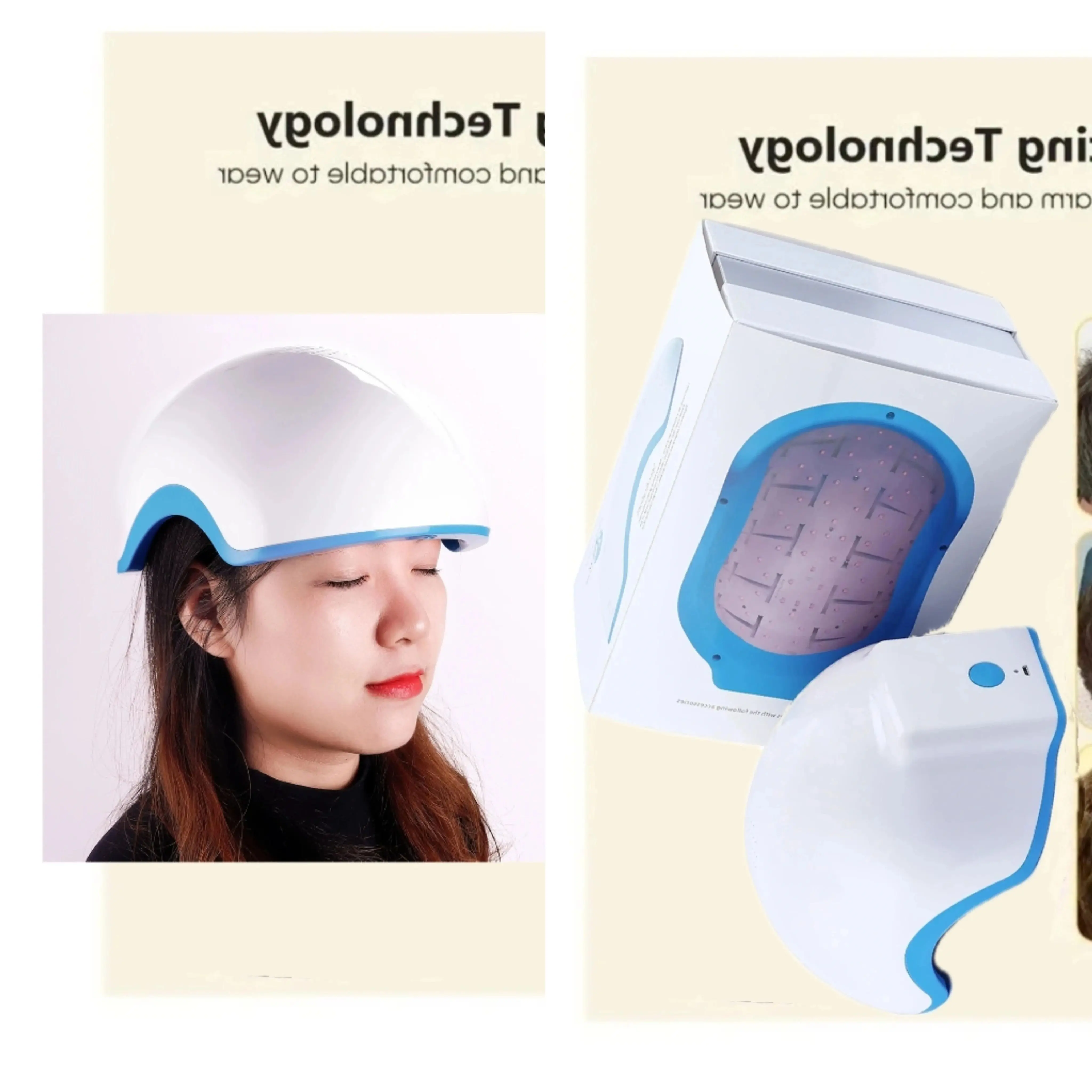 

LLLT Laser Cap for Hair Growth, 80 LEDs are Perfectly Irradiated, Fast Hair Growth at Home, and the Effect is Amazing