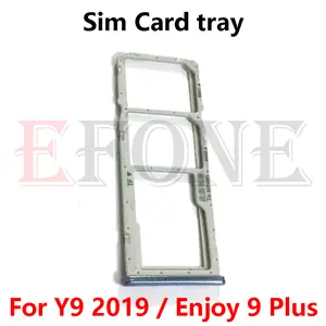 Bilashmart Huawei Y9 2019 Enjoy 9 Plus Sim Card Micro SD Reader Holder Sim Tray Adapter Replacement