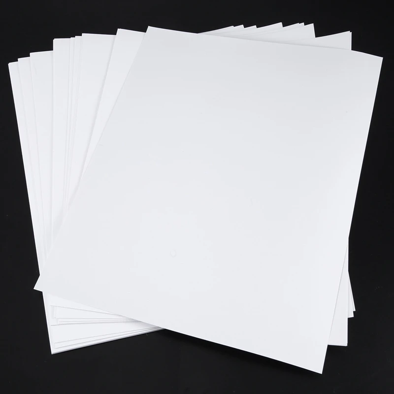 Premium Printable Waterproof Vinyl Sticker Paper For Inkjet And Printer 210X280mm 30 Sheets Matte White Decal Paper