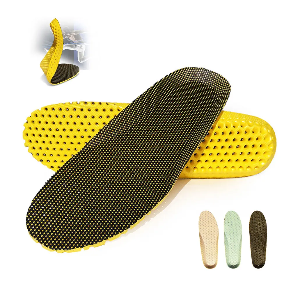 

Stretch Breathable Deodorant Running Cushion Insoles For Feet Man Women Insoles For Shoes Sole Orthopedic Pad Memory Foam