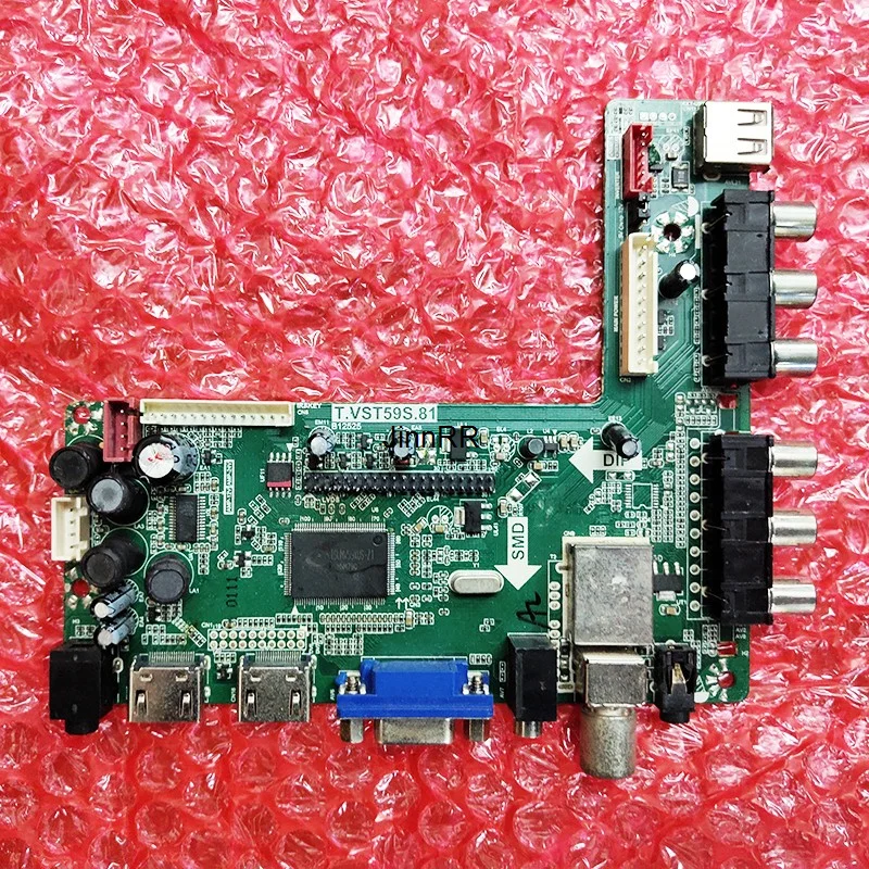 Original Lehua t.vst59s 81a Full HD LED LCD screen USB video dual HDMI TV driver board