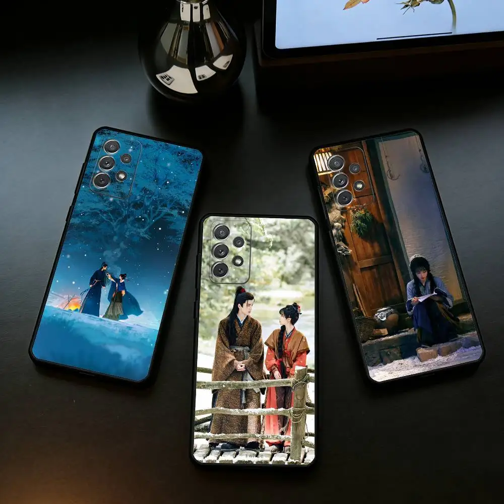 

Zhu Yu Fake Marriage, True Love Phone Case For Samsung Galaxy A73,A72,A71,A70,A53,A52,A51,Soft Silicone Black Cover