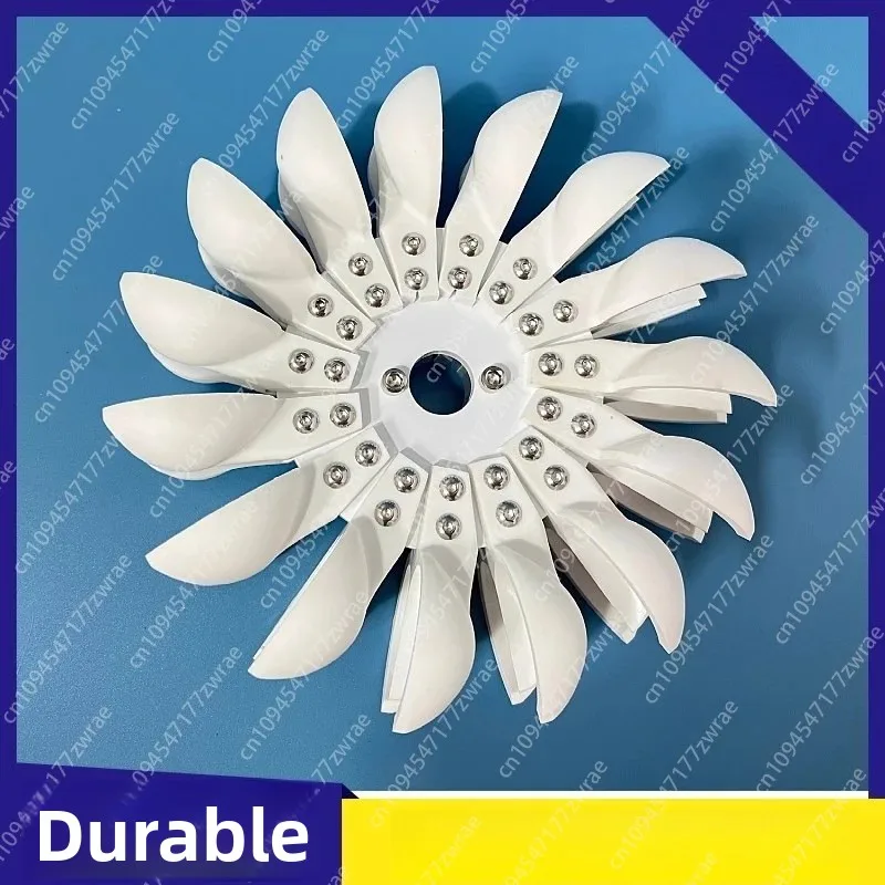 

The High-efficiency Pelton Impeller Impact Type Water Wheel Bucket Plate DIY Hydraulic Generator Is Lightweight and Sturdy