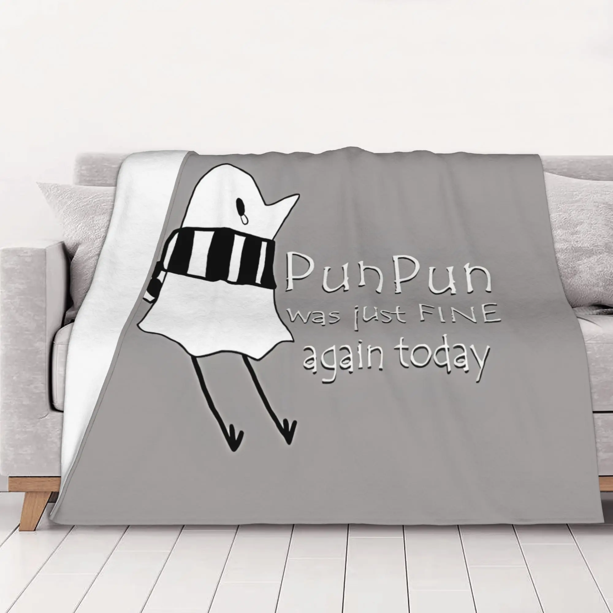1PC home Cutecore Goodnight Oyasumi Punpun Oyasumi Punpun Blanket Super Cosy Plush Home Living Room Sofa halloween