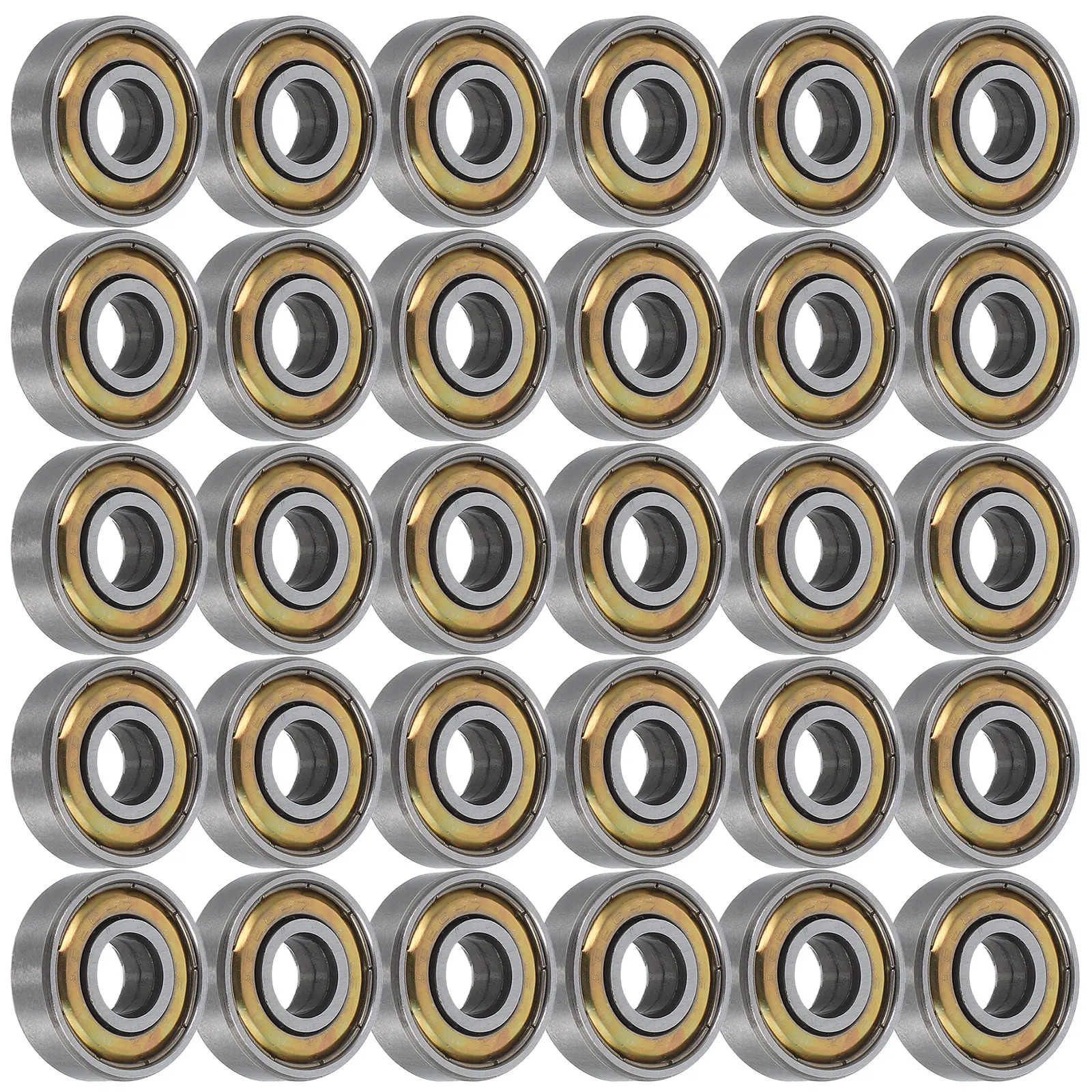 

30pcs Skateboard Miniature Ball Rollers Heavy Duty Carbon Steel Longboard Parts Wheel Ball Bearing Rollers Bearings