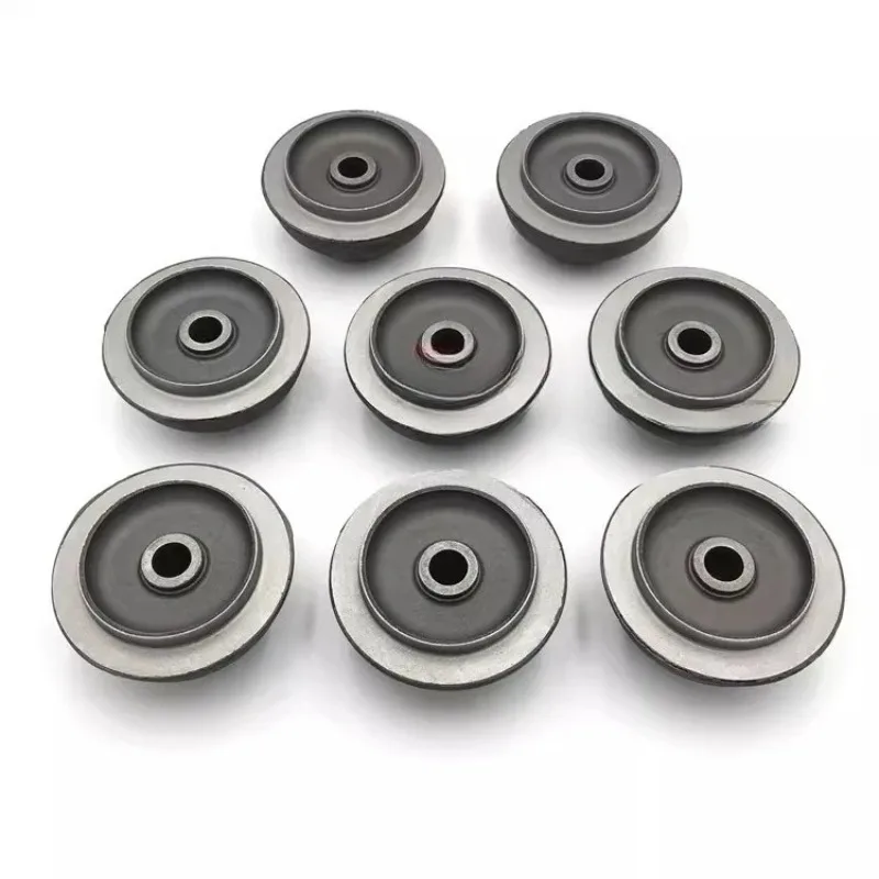 2PCS Engine Mount Rubber Cushion, Shock Absorber Pad Spare Parts for Excavator DH80-9/80GO/80GOLD