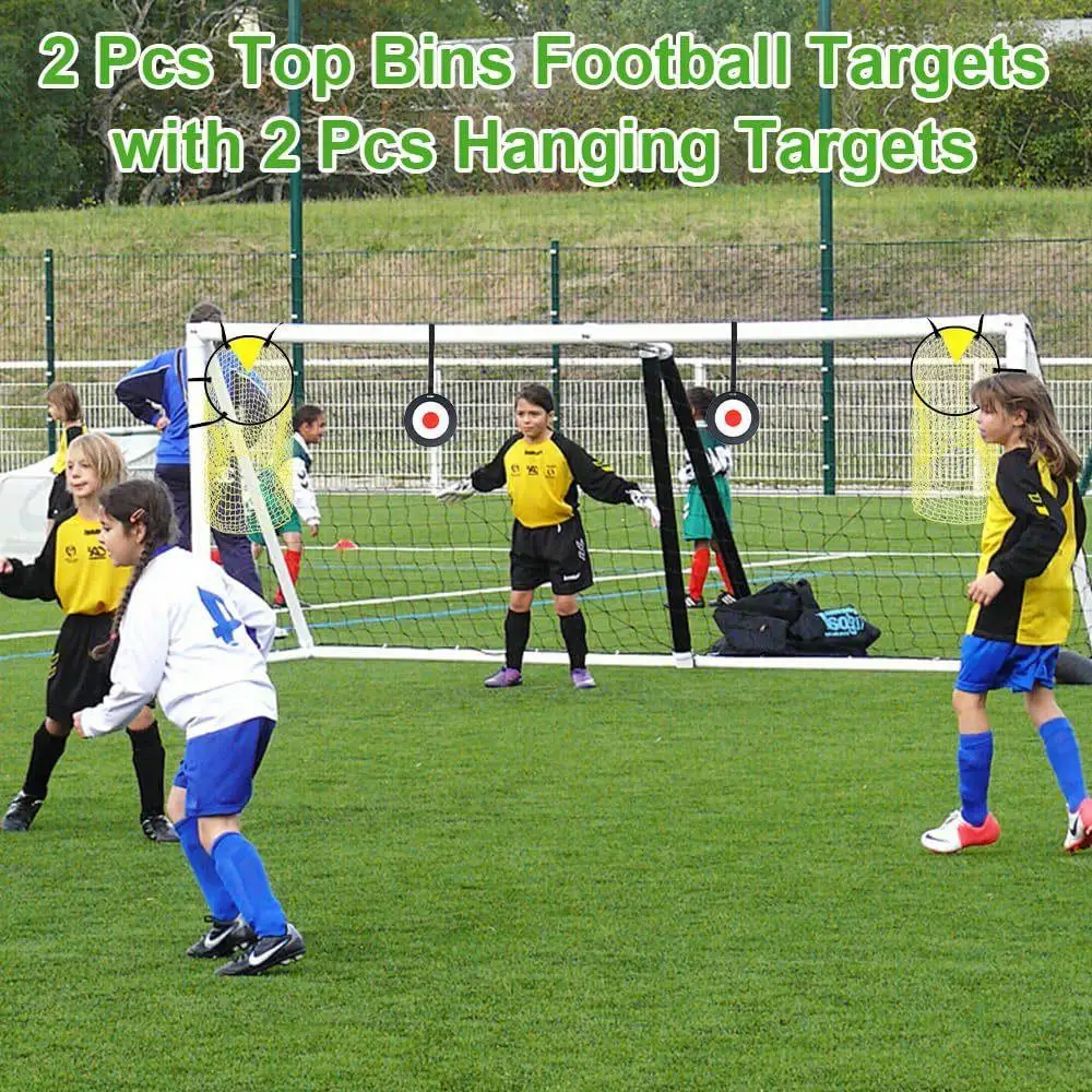 Football Target Net Foldable Football Training Net Easy to Attach and Detach Soccer Goal for Football Training Practice 17x28in