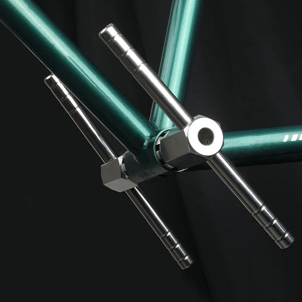 Vollstahl Hochfestes Fahrrad-Innenlager-Gewindeschneidwerkzeug BC 1.37x24 BSA Fahrradrahmen BB Englisches Gewinde Reparatur-Set – Detail 5